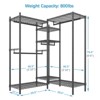 VIPEK L6 Heavy Duty Clothes Rack L Shape Clothing Rack 5-Tier Wire Garment Rack Freestanding Closet, Max Load 850LBS - image 3 of 4