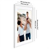 Americanflat Gallery-Style Picture Frame with Mat to Secure Artwork, Prints, and Photos - 2 of 4