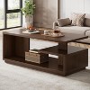 Tribesigns 47.24-inch 3-tier Coffee Table with Storage Shelf for Living Room - 2 of 4