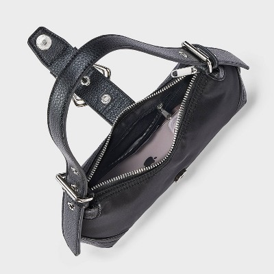 Wild Fable Curved Buckle Shoulder Bag - Wild Fable™ Black — фото 4