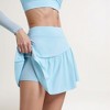 Anna-Kaci Active Women's High Waist Active Skort with Built-In Shorts and Soft Gathered Hem Detail - 4 of 4