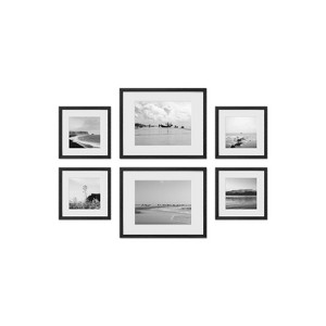 Haus and Hues Berkeley Gallery Frames with Real Glass and Mat - 1 of 4