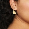 Bijoux Sport by Luv Aj MLB Gold Logo Heart Hoop Earrings - 3 of 3