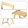 Tree City Portable Outdoor Solid Wood Folding Chair Load Capacity 250 Pounds - 4 of 4
