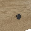 ORRD Rustic Nightstand with Drawer, Industrial Bedside Table with Wood Grain Finish, Bushwick Collection 26.6" - 4 of 4