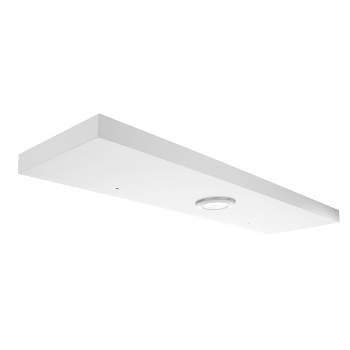 36" x 1.5" Stockholm Aberg Floating Shelf with LED Light White - Kiera Grace