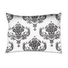 Bacati - Classic Damask Black Gray White 3 pc Toddler Bed Sheet Set - 4 of 4