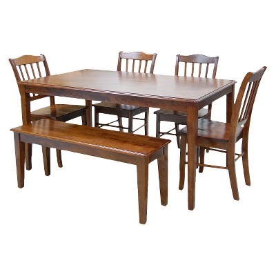 Walnut Shaker Dining Set Brown Target