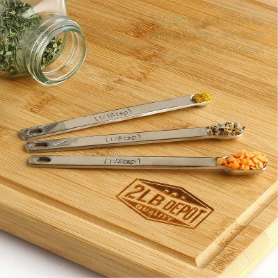 Heavy-Duty Stainless Steel 1/4 Teaspoon Measuring Spoon
