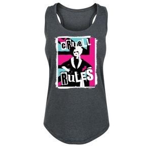 Women's - Cruella -  Graphic Racerback Tank - 1 of 4