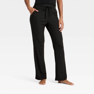Pantalones de Casa de Pata de Campana con Bolsillos de Cuchara para Mujer - Auden™