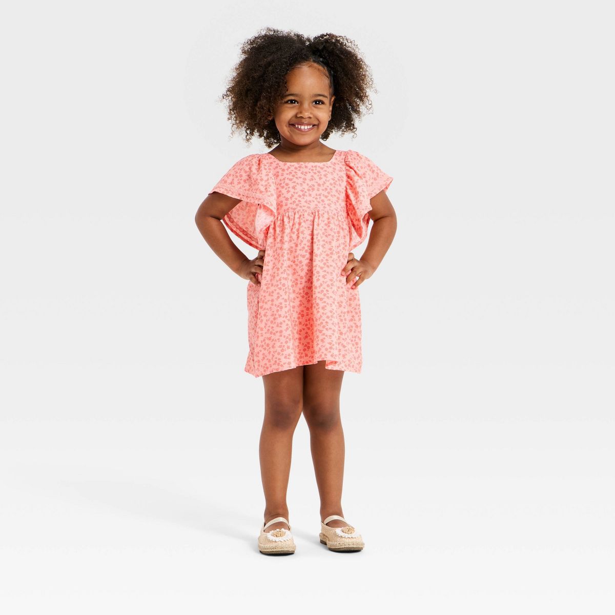 Toddler Girls' Woven Dress - Cat & Jack™ - thumbnail 6