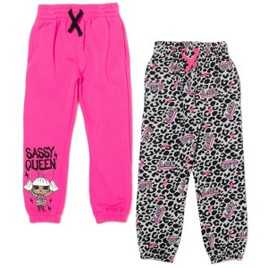 L.O.L. Surprise! Diva Girls Fleece 2 Pack Pants Little Kid to Big Kid - 1 of 4