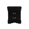 NicBex Nightstand with 2 Drawers,Modern Side Table with Storage Space and Wood Frame,Bedside Table for Bedroom,Living Room - 4 of 4