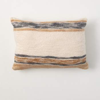 Sullivans 19.25" Stripe Pillow, Multicolored