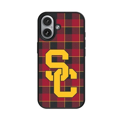 NCAA Big Ten Universities Plaid MagSafe Compatible Cell Phone Case for Apple iPhone 17 Series