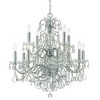 Crystorama Lighting Imperial 12 - Light Chandelier in  Polished Chrome - 2 of 4