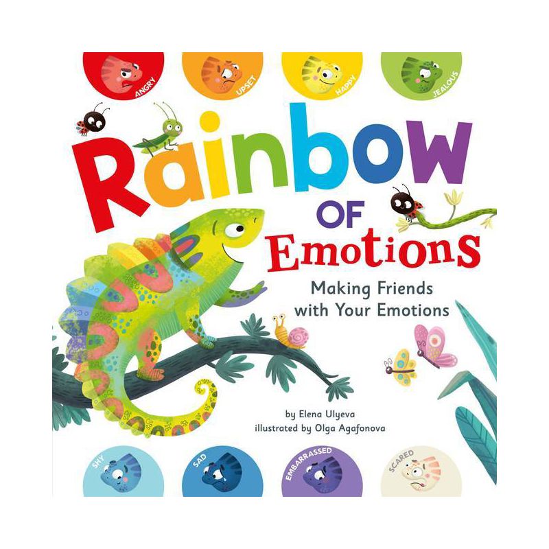 Rainbow of Emotions - (Clever Emotions) by  Elena Ulyeva & Clever Publishing (Board Book), 1 of 2