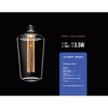 Next Glow Cone Style LED Light Bulb 3.5W, 2,200K Dimmable Medium Screw (E26) Base - Smokey - 4 of 4