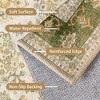 Abynow Medallion Diamond Faded Rustic Indoor Area Rug - 4 of 4