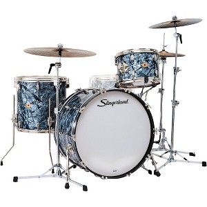 Slingerland Radio King 3-Piece Shell Pack With 24" Bass Drum Black Diamond Pearl - 1 of 4