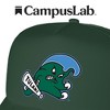 Tulane University Primary Logo Foam Trucker Cap Hunter Green Os - 4 of 4