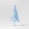6.5' LED Pre-Lit Artificial Christmas Tree Pastel Blue - Wondershop™ - 3 of 4