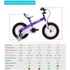 RoyalBaby Cubetube Honey Kids Bicycle with Reflectors for Boys and Girls - 3 of 4