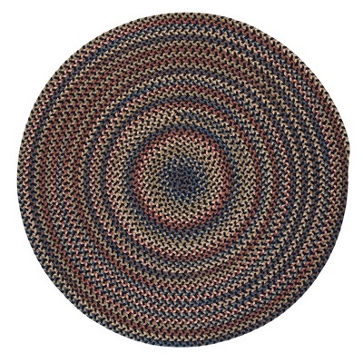 Colonial Mills Cedar Cove - Navy 5 Ft round Round Rug Indoor 65% Nylon/35% Polypropylene