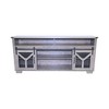65.3" TV Stand with LED Light Strips,Y-Shaped Decorative Accents, Buffet Table for Living Room or Entryway, Fits TVs up to 75" - 3 of 4