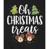 Men's - Disney - Oh Christmas Treats Mickey And Minnie Graphic Fleece Sweatshirt - 2 of 4