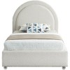 Meridian Furniture,Milo Fabric Bed - 2 of 4