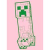 Girl's Minecraft Creeper Outline T-Shirt - 2 of 4