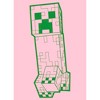 Girl's Minecraft Creeper Outline T-Shirt - image 2 of 4