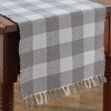 Park Designs Grey Buffalo Check Table Runner 36"L - image 2 of 3