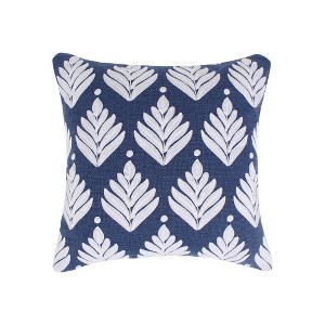 Vintage Blossom Leaves Decorative Pillow - Levtex Home - 1 of 3