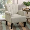 NicBex Tufted Polyester Accent Chair,Upholstered Living Room Chairs with High Backrest,Modern Comfy Armchair,Accent Chairs for Living Room - 4 of 4