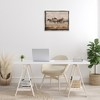 Stupell Industries Galloping Horse Herd Countryside Floating Frame Canvas Art - 3 of 4