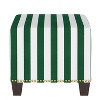 Skyline Furniture Yosemy Nail Button Square Ottoman in Patterns - 2 of 4