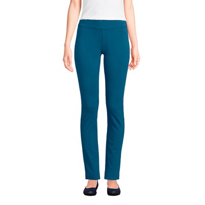 Lands' End Women's Starfish Mid Rise Slim Leg Pants