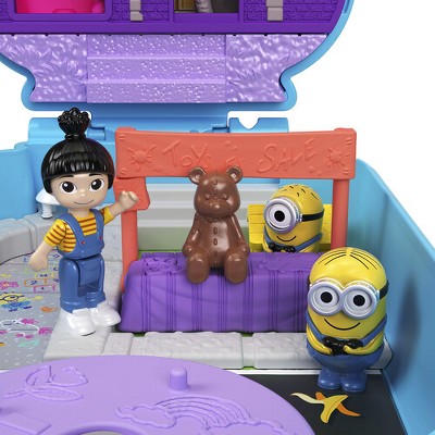 Mattel - Mattel - Polly Pocket Minions Compact Playset with Accessories and Dolls