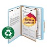 Smead 100% Recycled Pressboard Classification File Folder, 1 Divider, 2 - image 2 of 4