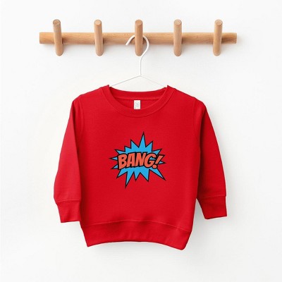 The Juniper Shop Comic Bang Toddler Graphic Sweatshirt