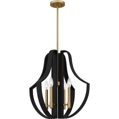Quoizel Lighting 4 - Light Pendant in  Matte Black