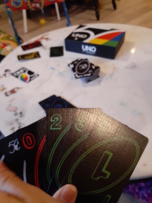 Mattel UNO Premium 50th Anniversary Edition Matching Card Game