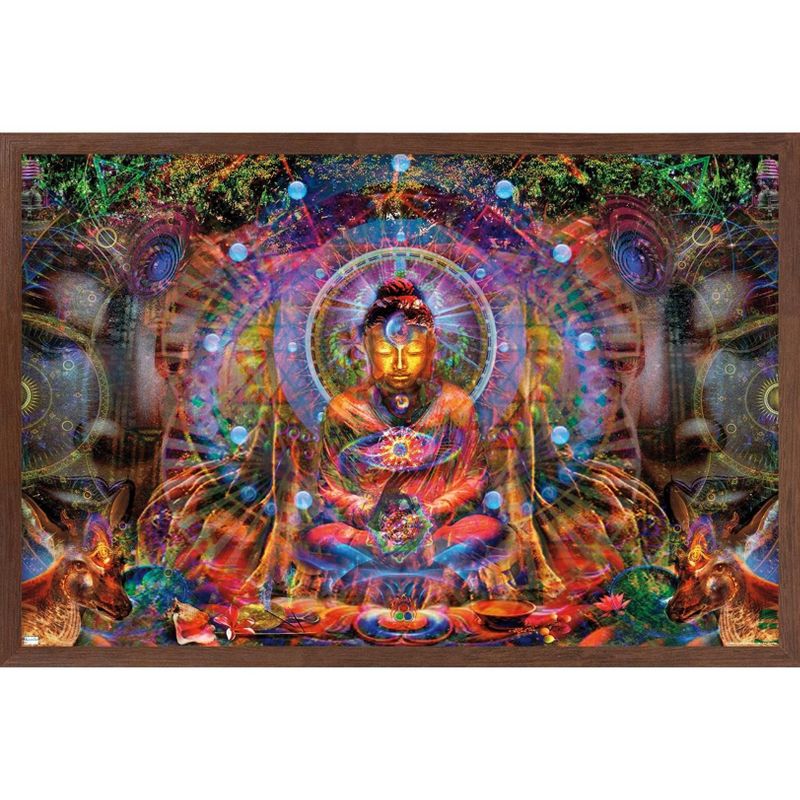 Trends International Jumbie - Buddha Framed Wall Poster Prints, 1 of 7