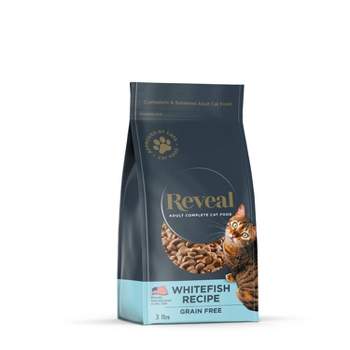 Reveal Pet Food Natural Complete and Balanced Grain Free Dry Cat Food with Fish Recipe Bag - 3lbs