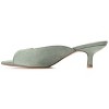 Journee Collection Women's Medium and Wide Width Larna Slip On Kitten Heel Open Toe Pumps - 2 of 4