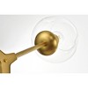 Elegant Lighting Cavoli 8 - Light Chandelier in  Brass - 4 of 4