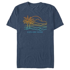 Men's Lost Gods Explore More The Beach T-Shirt - 1 of 4